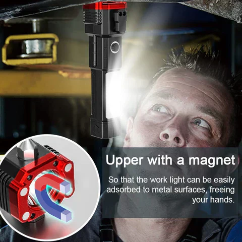 7-in-1 Emergency Multi-Tool Hammer with Built-In LED Torch - Image 5