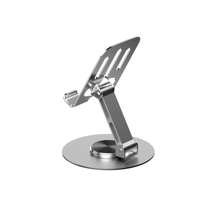 360° Adjustable Aluminium Phone Stand with Anti-Slip Base - Image 6