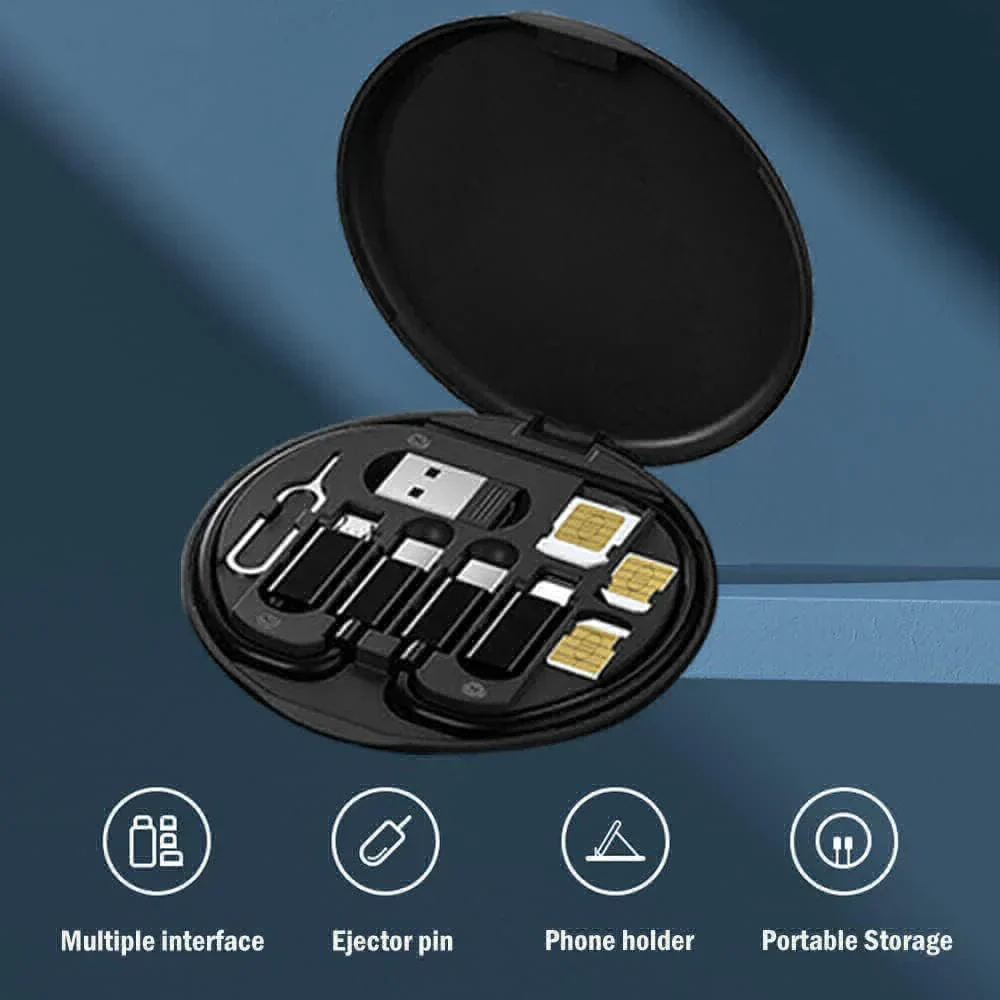 Bluetooth Smartwatch Fitband with Free Multifunctional Data Cable Set - Image 2