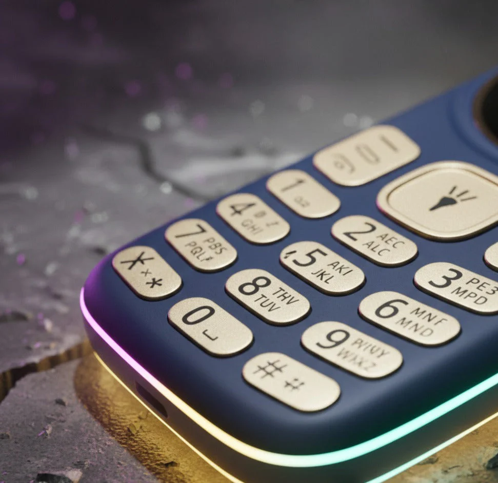Dual SIM Keypad Mobile Phone with 1100mAh Battery, FM & Torch - Image 4