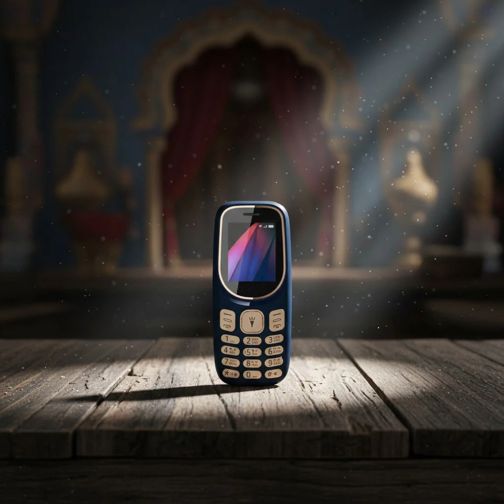 Dual SIM Keypad Mobile Phone with 1100mAh Battery, FM & Torch - Image 5