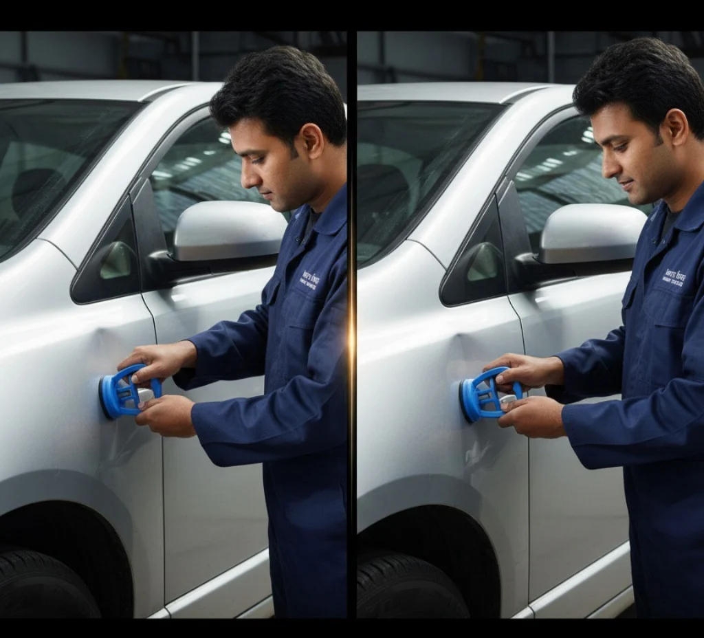 Heavy-Duty Car Dent Remover Tool for Easy Paintless Repair - Image 3