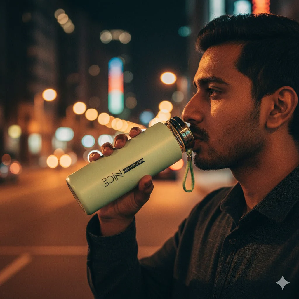 Leak-Proof Glass Water Bottle with Protective Silicone Sleeve - Image 3