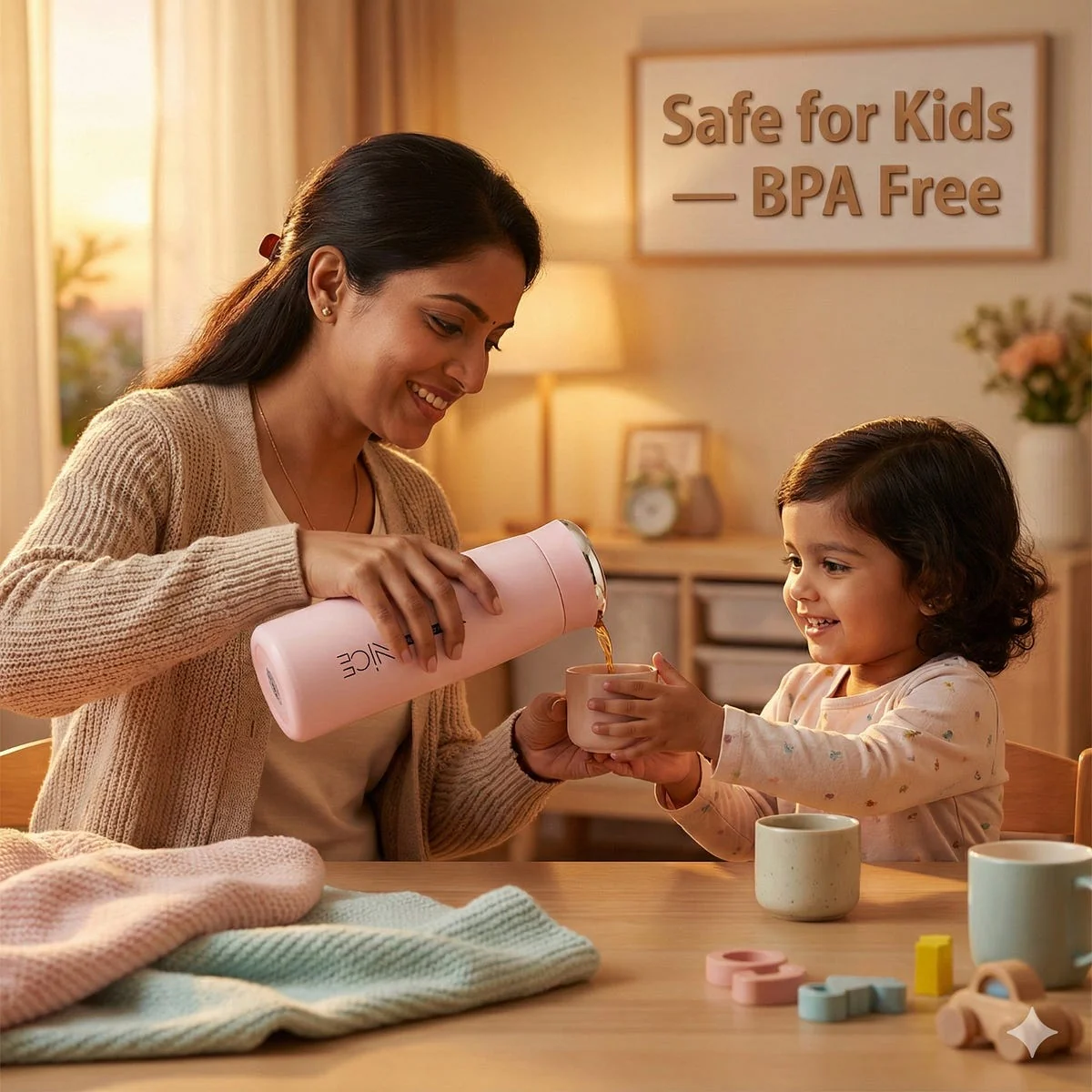 Leak-Proof Glass Water Bottle with Protective Silicone Sleeve - Image 4