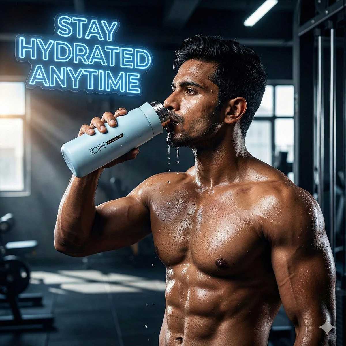 Leak-Proof Glass Water Bottle with Protective Silicone Sleeve - Image 5