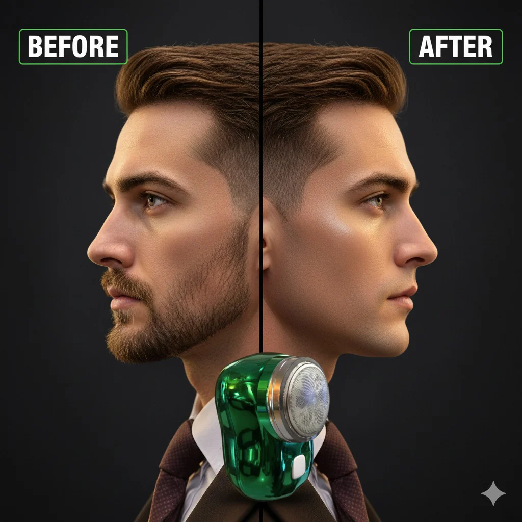 Portable Mini Electric Shaver Machine - Image 2
