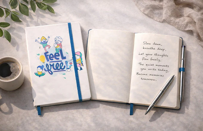 Compact Premium Notebook- Travel-Friendly Everyday Organizer - Image 4