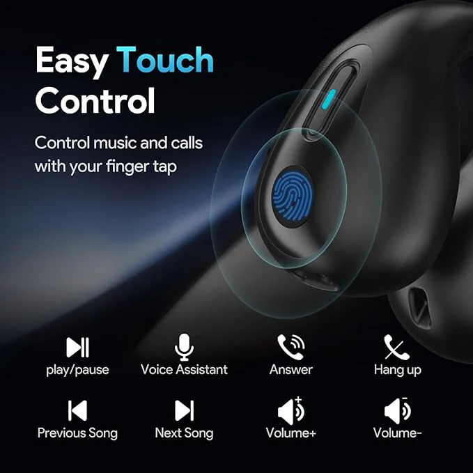 🎶⚡OpenWave Bluetooth Earphones 💫 | Lightweight & Stylish Wireless Earbuds 🎵🏃♀️ - Image 5