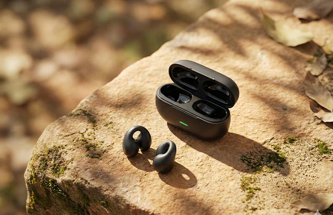T75 Open-Ear Clip-On Bluetooth Earbuds with Secure Fit Design - Image 5